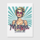 Gepersonaliseerde Retro Mama Pop Kunst (7) (Voorkant)