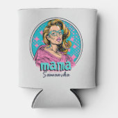 Gepersonaliseerde Retro Mama Pop Kunst (8) Blikjeskoeler (Voorkant)