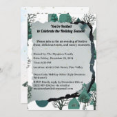 Gepersonaliseerde Retro Minimalistische Bomen en V Kaart (Voorkant / Achterkant)