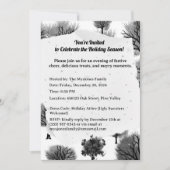 Gepersonaliseerde Retro Minimalistische Zwarte Vak Kaart (Voorkant)