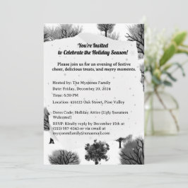 Gepersonaliseerde Retro Minimalistische Zwarte Vak Kaart