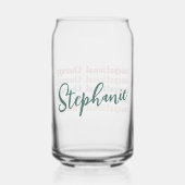 Gepersonaliseerde Retro OT Beroepstherapie OT Blikvorm Glas (Achterkant)