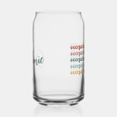 Gepersonaliseerde Retro OT Beroepstherapie OT Blikvorm Glas (Rechts)