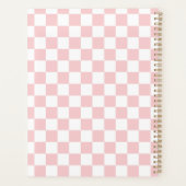 Gepersonaliseerde Retro Roze Planner (Achterkant)