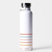 Gepersonaliseerde retro sociaal werker waterfles (Rechts)