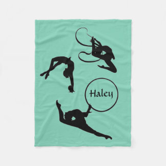 Gepersonaliseerde Rhythmic Gymnastics fleece deken