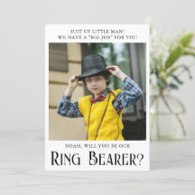 Gepersonaliseerde Ring Drager Voorstel Fotokaart