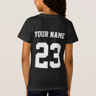 Gepersonaliseerde Ringette Girl Ringette speler Gi T-shirt