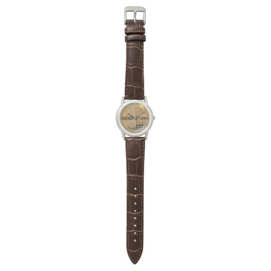 Gepersonaliseerde Ripple XRP Crypto Horloge (Vlak)