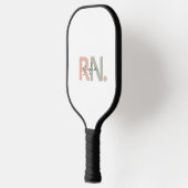 gepersonaliseerde RN Geregistreerde zurnaam kallig Pickleball Paddle (Links)