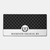 Gepersonaliseerde RN Nursing School Afstuderen Ele Bureaumat (Voorkant)