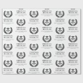 Gepersonaliseerde RN Nursing School Afstuderen Ele Cadeaupapier (Vlak)