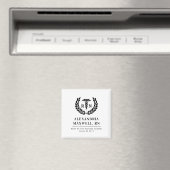 Gepersonaliseerde RN Nursing School Afstuderen Ele Magneet (Insitu (Vaatwasser))