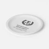 Gepersonaliseerde RN Nursing School Afstuderen Ele Papieren Bordje (Gekanteld)