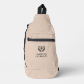 Gepersonaliseerde RN Nursing School Afstuderen Ele Sling Bag (Voorkant)