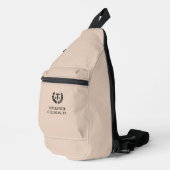 Gepersonaliseerde RN Nursing School Afstuderen Ele Sling Bag (Rechterhoek)