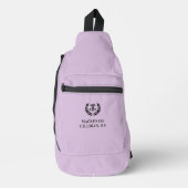Gepersonaliseerde RN Nursing School Afstuderen Ele Sling Bag (Voorkant)