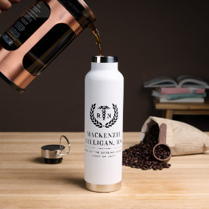 Gepersonaliseerde RN Nursing School Afstuderen Ele Waterfles