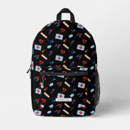 Gepersonaliseerde RN Verpleegkunde Med School Stud Bedrukte Rugzak