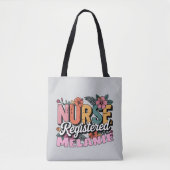 Gepersonaliseerde RN Verpleegster Afstuderen Tote Bag (Voorkant)