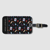 Gepersonaliseerde RN-verpleegster | Arts Medisch P Bagagelabel (Voorkant (horizontaal))