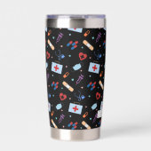 Gepersonaliseerde RN-verpleegster | Arts Medisch P Geïsoleerde Drinkbeker (Voorkant)