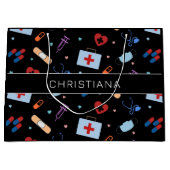 Gepersonaliseerde RN-verpleegster | Arts Medisch P Groot Cadeauzakje (Voorkant)