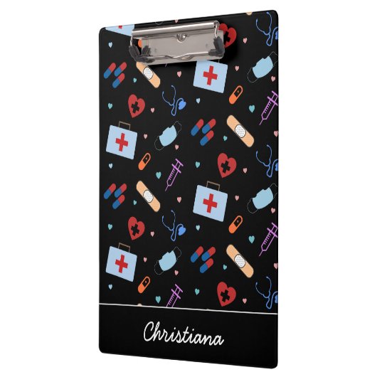 Gepersonaliseerde RN-verpleegster | Arts Medisch P Klembord (Links)