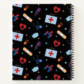 Gepersonaliseerde RN-verpleegster | Arts Medisch P Notitieboek (Achterkant)