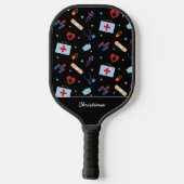 Gepersonaliseerde RN-verpleegster | Arts Medisch P Pickleball Paddle (Achterkant)