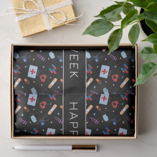 Gepersonaliseerde RN-verpleegster | Arts Medisch P Tissuepapier (Geschenk)