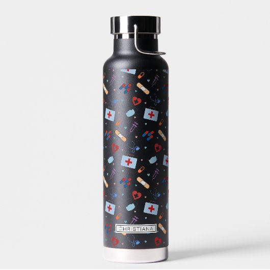 Gepersonaliseerde RN-verpleegster | Arts Medisch P Waterfles (Links)
