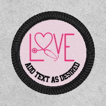 Gepersonaliseerde RN Verpleegster Liefde Stethosco