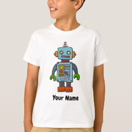 Gepersonaliseerde robot t-shirt