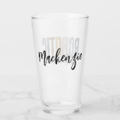 Gepersonaliseerde robottechnicus | Robotic Tech Glas (Achterkant)