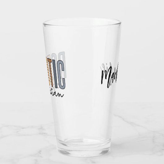 Gepersonaliseerde robottechnicus | Robotic Tech Glas (Links)