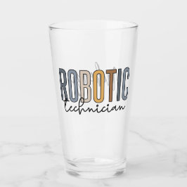 Gepersonaliseerde robottechnicus | Robotic Tech Glas