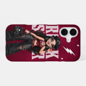 Gepersonaliseerde Rock Star Telefoonhoes iPhone 16 Hoesje (Achterkant horizontaal)