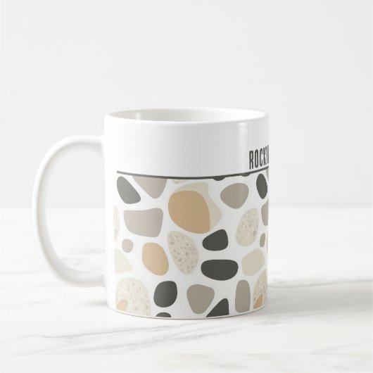 Gepersonaliseerde "Rocking the Kitchen" koffie Mok (Links)
