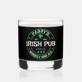 Gepersonaliseerde Rocks Glass Whisky Glas (Achterkant)