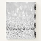 Gepersonaliseerde rode bodem Stiletto Hiel Boss La Notitieboek (Achterkant)