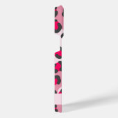 Gepersonaliseerde rode dierenprint iPhone hoesje (Rechterkant)