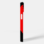 Gepersonaliseerde rode lippen Case-Mate iPhone case (Achterkant / Rechts)