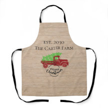 Gepersonaliseerde Rode Vrachtwagen Kerstboom