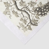 Gepersonaliseerde rode wijnboom tissuepapier (Detail)