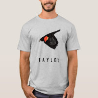 Gepersonaliseerde Rode-Winged Blackbird in vlucht