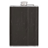 Gepersonaliseerde Rodeo Old West Steer Roping Lege Heupfles (Achterkant)