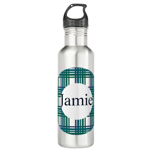 Gepersonaliseerde roestvrij stalen waterfles waterfles  (Voorkant)
