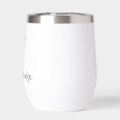 Gepersonaliseerde roestvrijstalen tuimelaars | Aan (Achterkant)