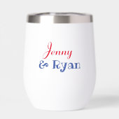 Gepersonaliseerde romantische anime koppel (Achterkant)